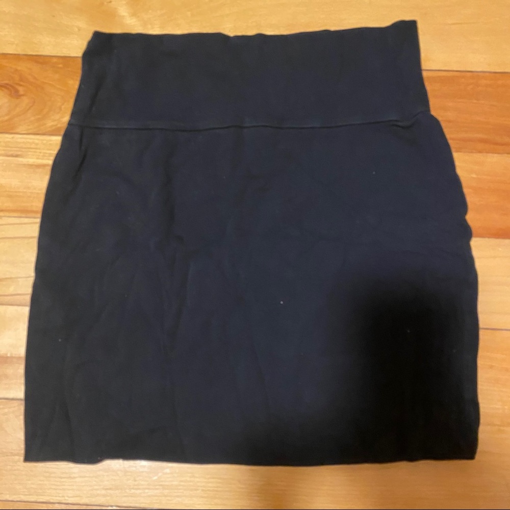 Black Stretchy Skirt